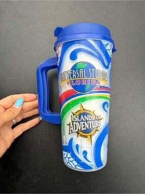 Universal Studios Orlando Resort Coca-Cola Freestyle Tumbler Mug Cup w/LID